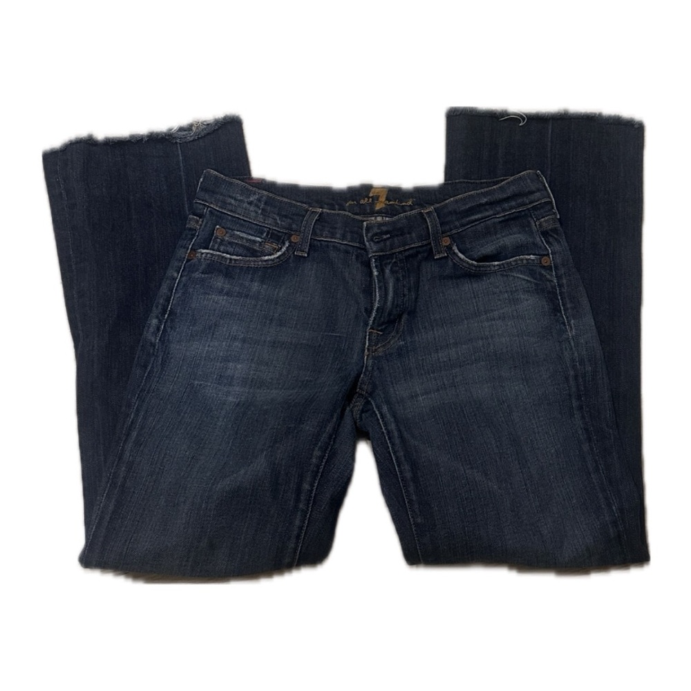 Low Rise Women's Dark Blue Jeans